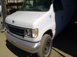 1992 FORD E350 VAN, WHITE, 5.8L, AT, 2WD.  F26329